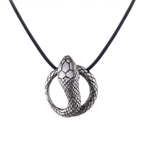 Serpente round pendant